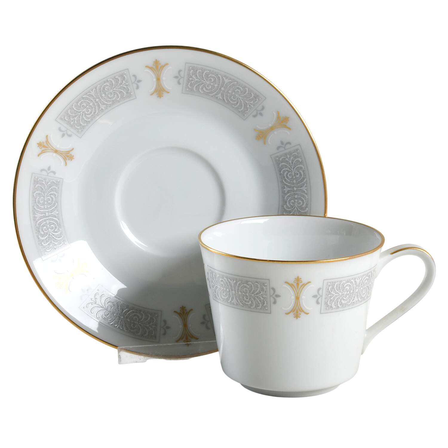 Classique Flat Cup & Saucer Set by Noritake-1