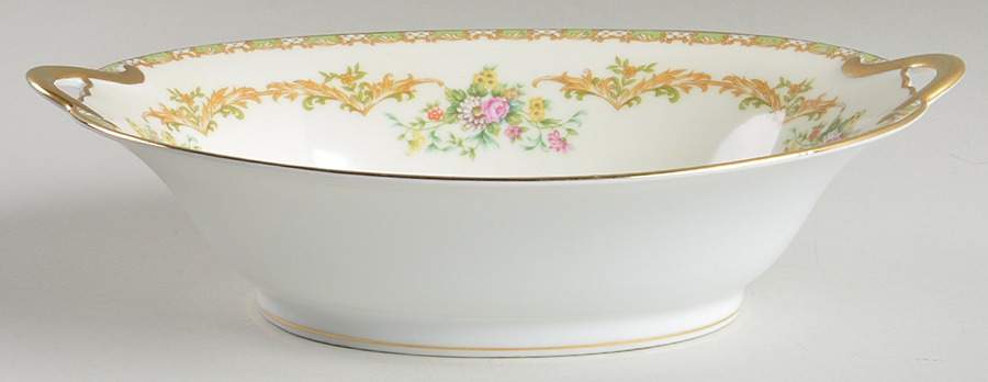 Claudia 9" Oval Vegetable Bowl by Noritake-1