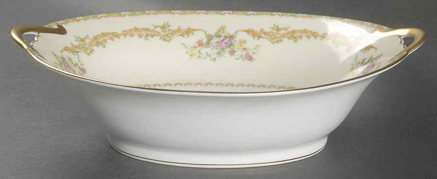 Claudia 10" Oval Vegetable Bowl by Noritake-1
