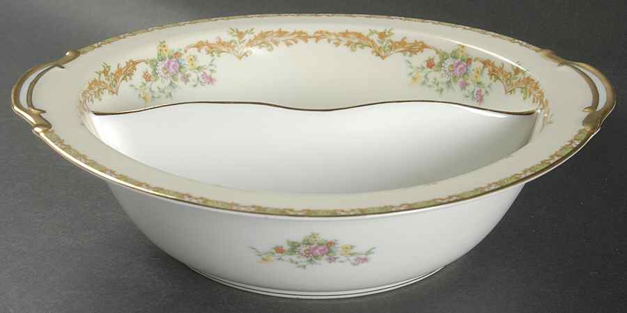 Claudia Round Divided Vegetable Bowl by Noritake-1