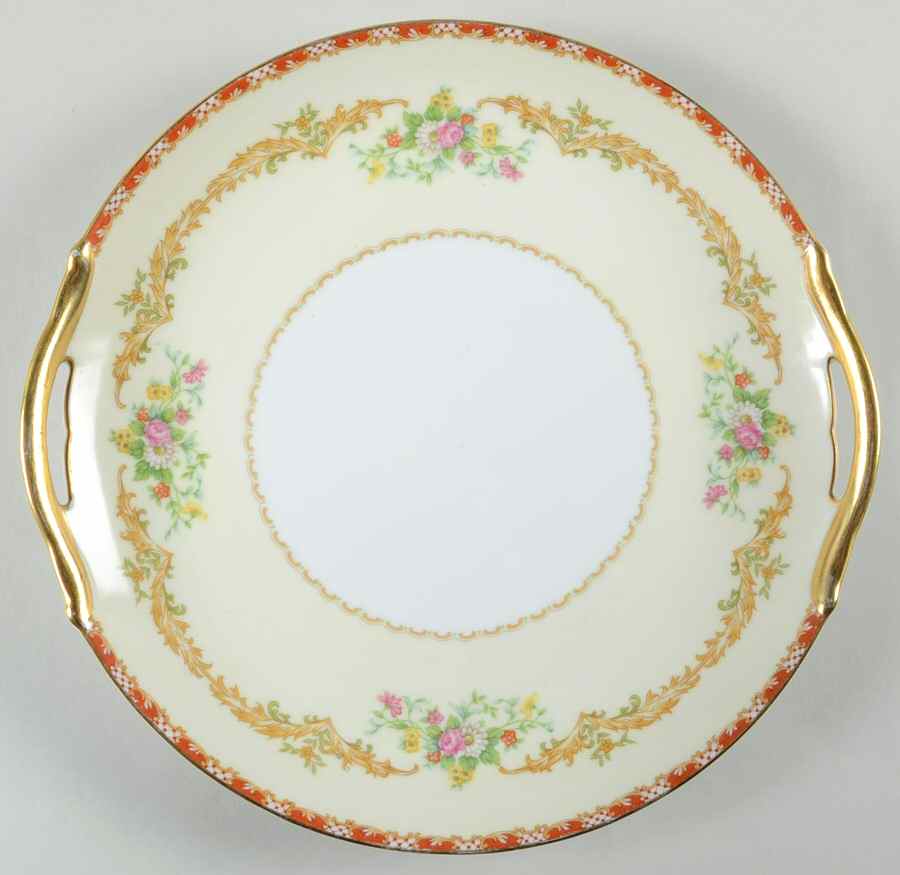Claudette Handled Cake Plate by Noritake-1
