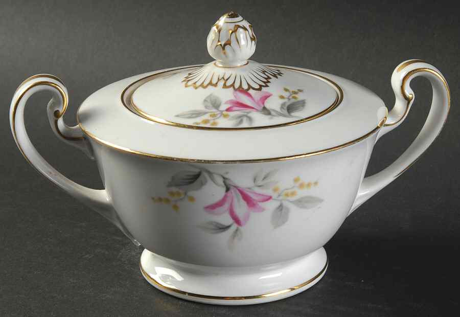 Clayton Sugar Bowl & Lid by Noritake-1