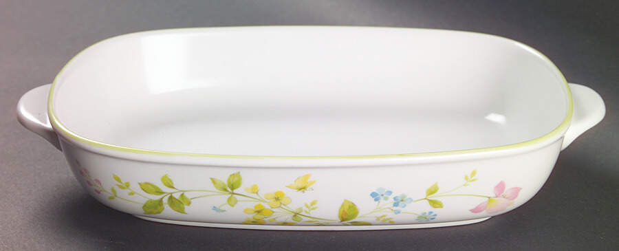 Clear Day 9" Oval Baker/Vegetable Bowl by Noritake-1