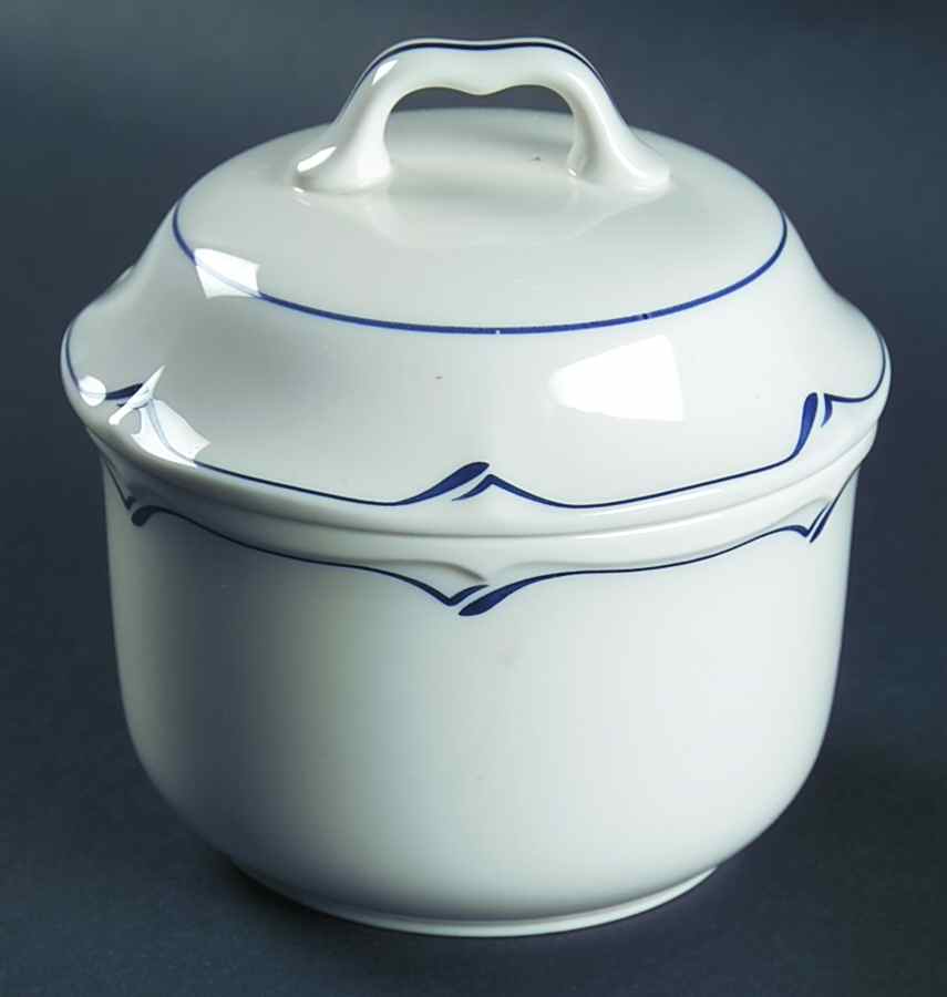 Clearlake Sugar Bowl & Lid by Noritake-1