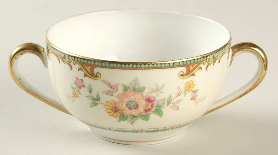 Clintonia Flat Bouillon Cup by Noritake-1