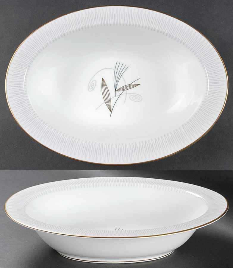 Clinton 10" Oval Vegetable Bowl by Noritake-1