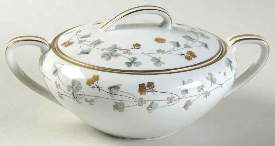 Clovis Sugar Bowl & Lid by Noritake-1