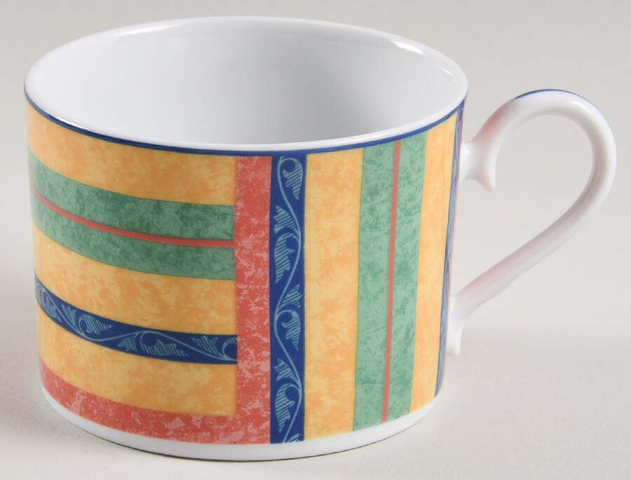 Club Stripe Flat Cup by Noritake-1