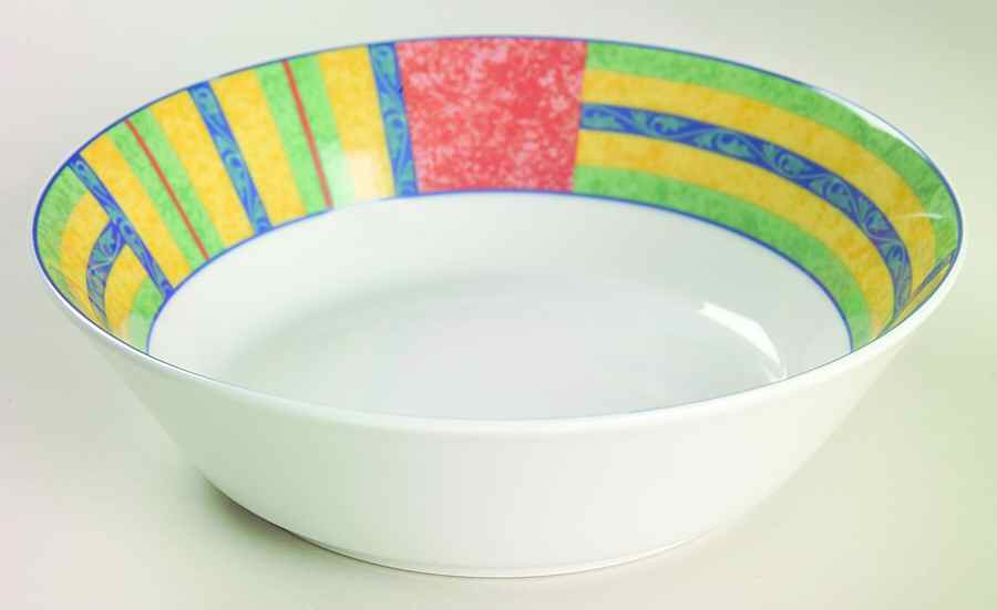 Club Stripe Coupe Soup Bowl by Noritake-1