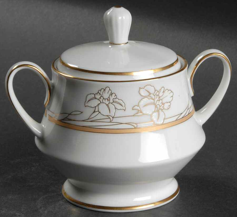 Cote Basque Sugar Bowl & Lid by Noritake-1