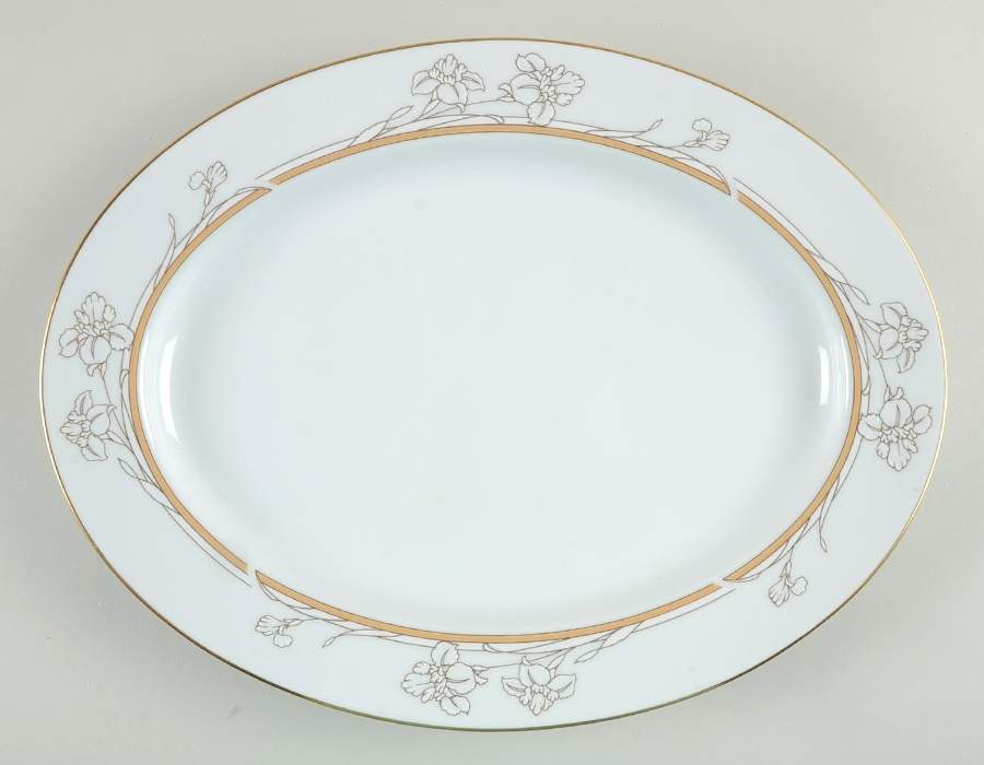 Cote Basque 13" Oval Serving Platter by Noritake-1