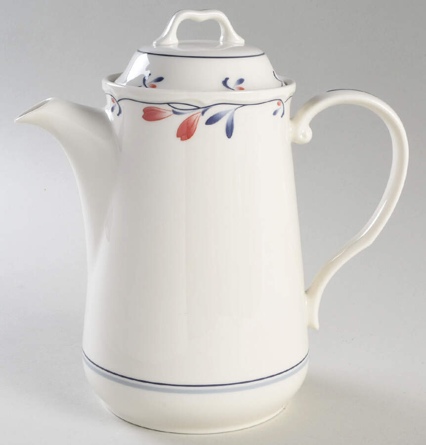 Copper Bud Tea/Coffee Pot & Lid by Noritake-1