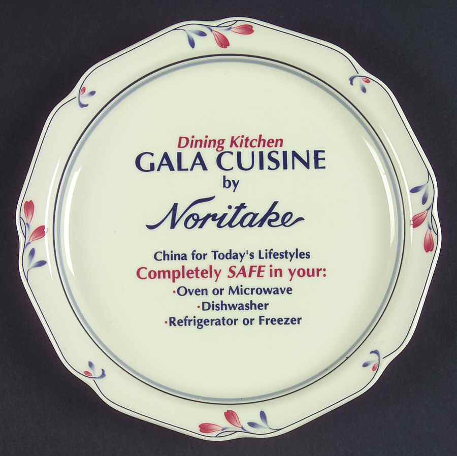 Copper Bud Advertising Salad Plate by Noritake-1