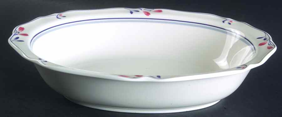 Copper Bud 11" Oval Vegetable Bowl by Noritake-1