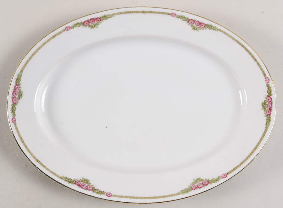 Coburg 10" Oval Serving Platter by Noritake-1