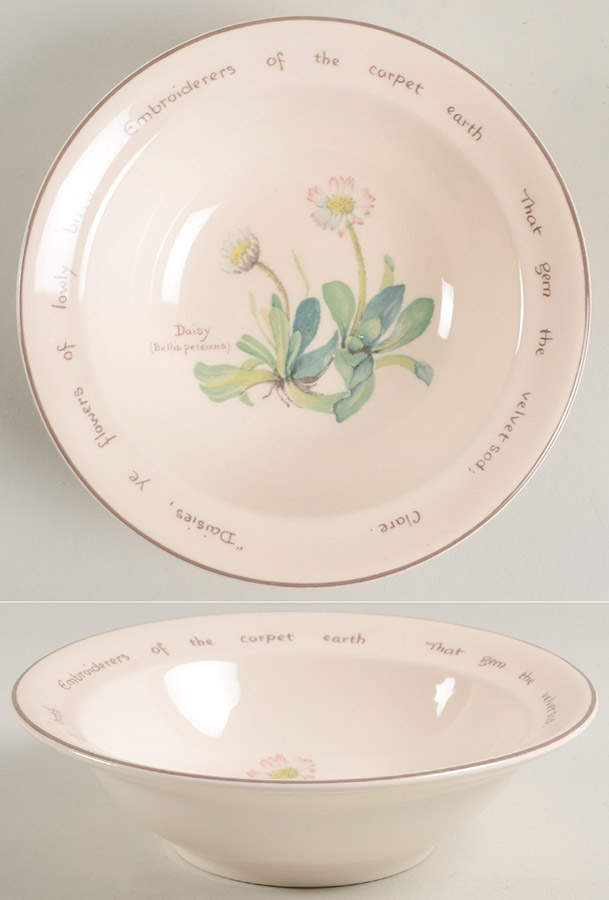 Country Diary Edwardian Lady Rim Cereal Bowl by Noritake-1