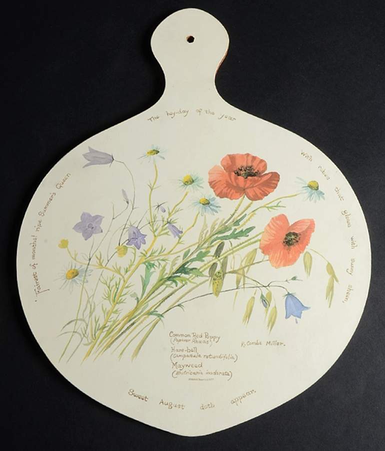 Country Diary Edwardian Lady Rd Wood Cutting Board for Cheese & Cracker Tray by Noritake-1