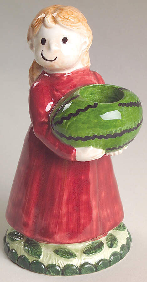 Country Fences Figural Candlestick by Noritake-1
