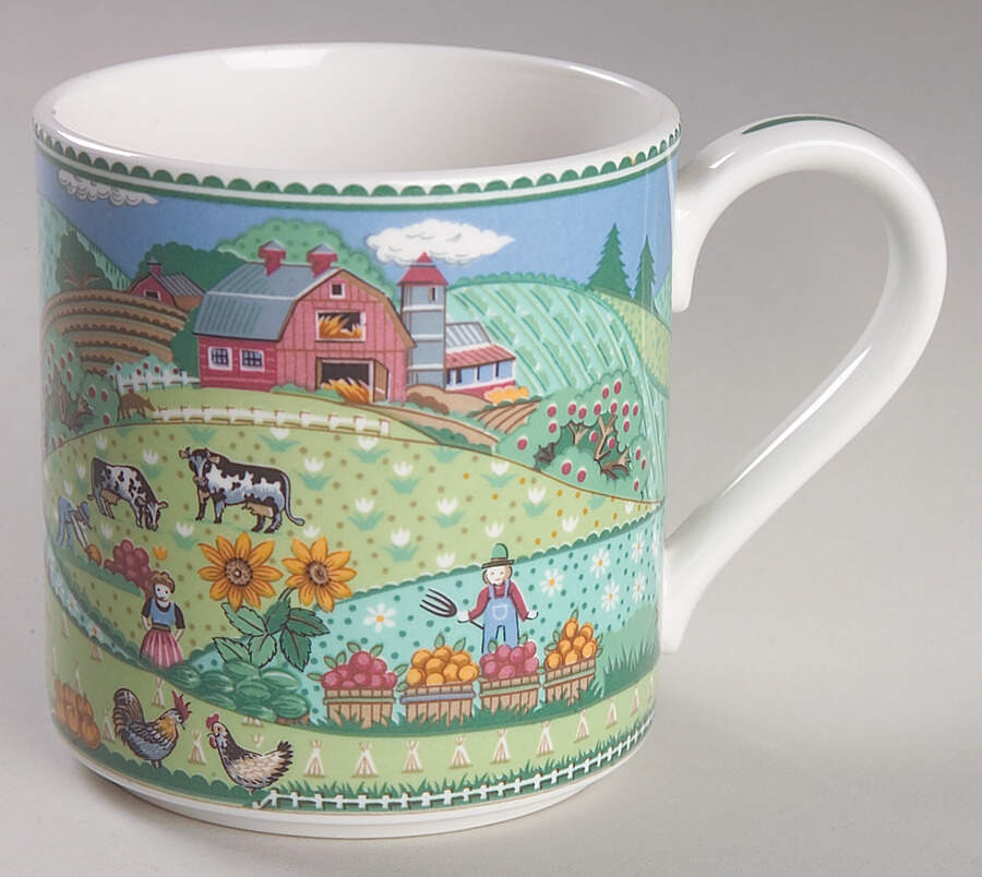 Country Fences Mug by Noritake-1