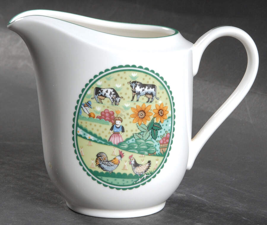 Country Fences Creamer by Noritake-1