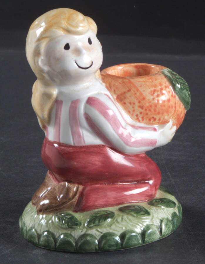 Country Fences Figural Candlestick by Noritake-1