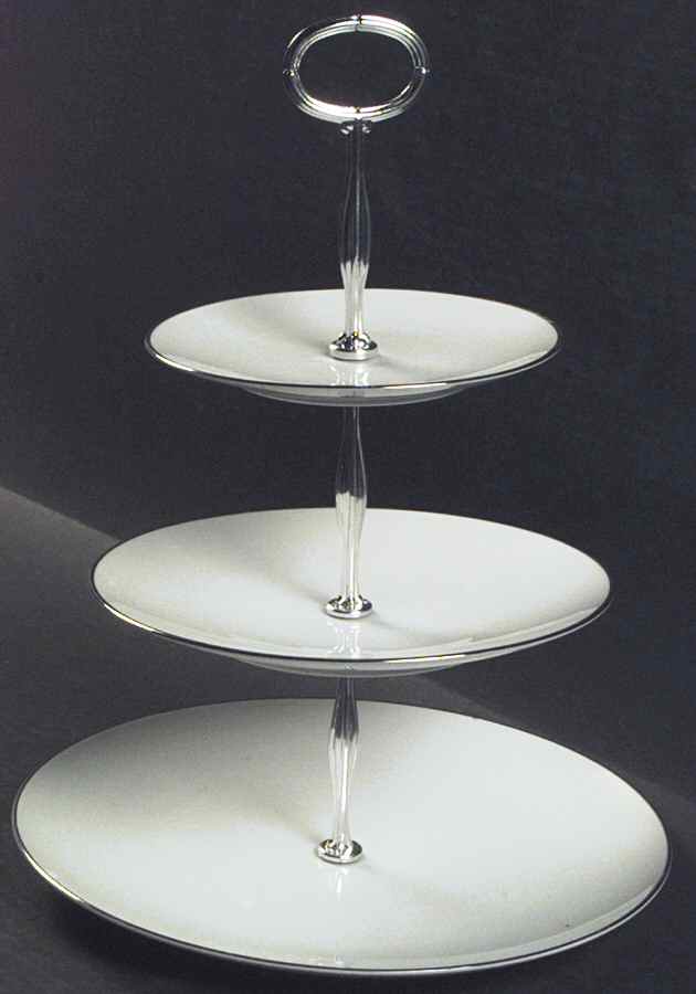 Colony 13 7/8"-14 1/4" 3-Tiered Serving Tray(DP,SP,BB) HC by Noritake-1