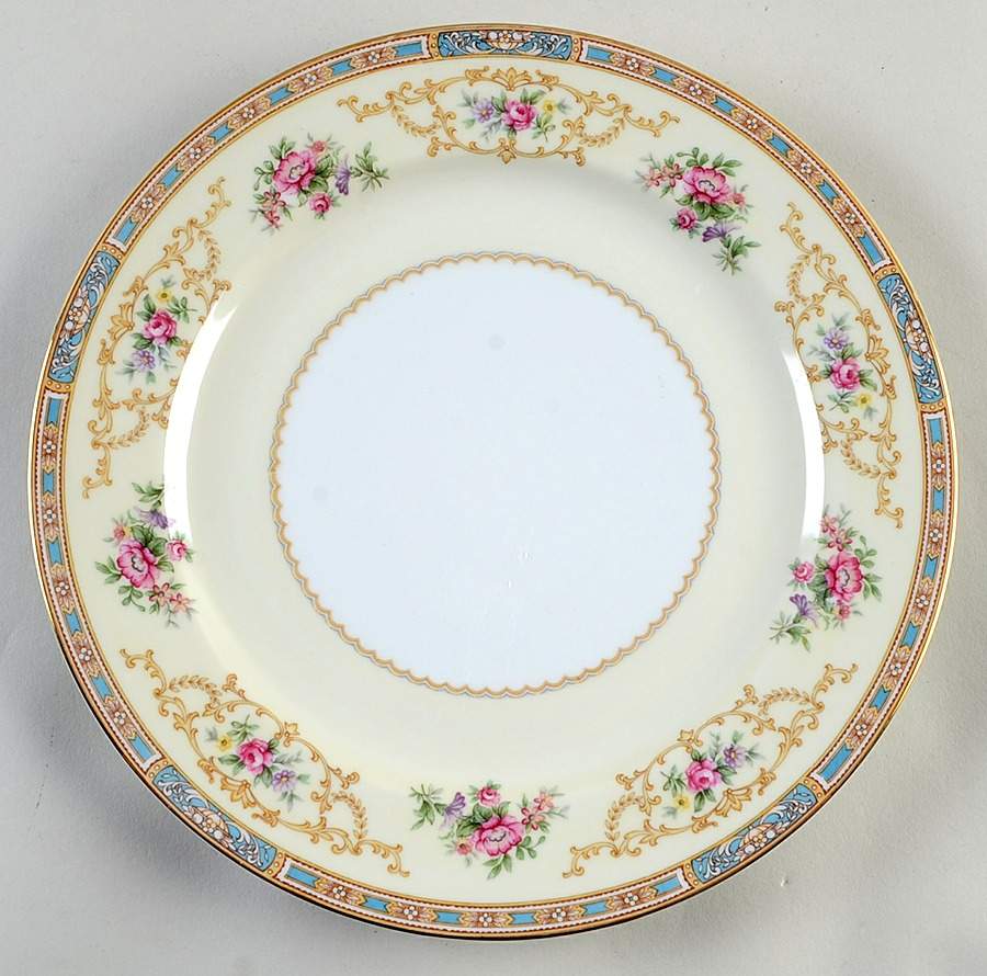Colby (Blue on Edge) Dinner Plate by Noritake-1