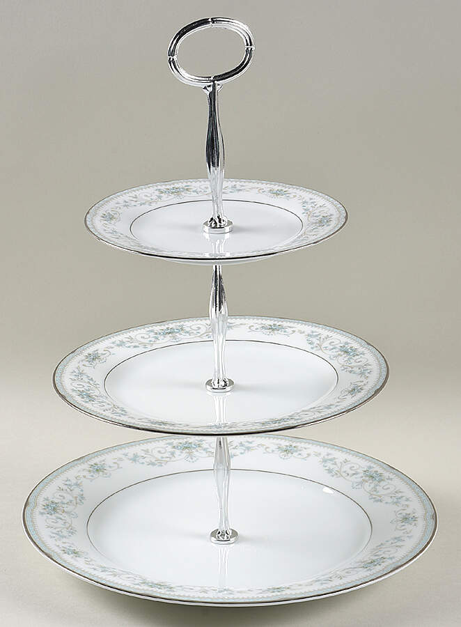 Colburn 13 7/8"-14 1/4" 3-Tiered Serving Tray(DP,SP,BB) HC by Noritake-1