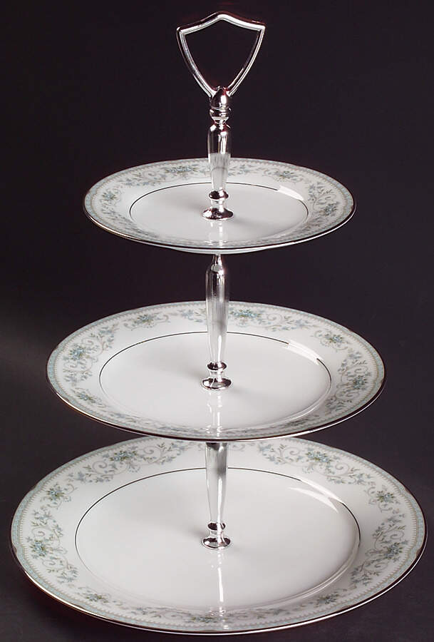 Colburn 3-Tiered Serving Tray (DP, SP, BB) by Noritake-1