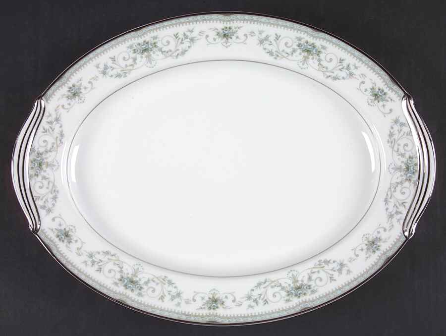 Colburn 13" Oval Serving Platter by Noritake-1