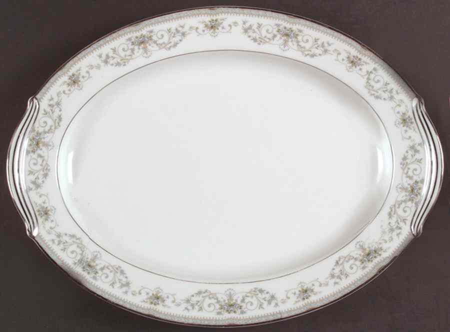 Colburn 16" Oval Serving Platter by Noritake-1