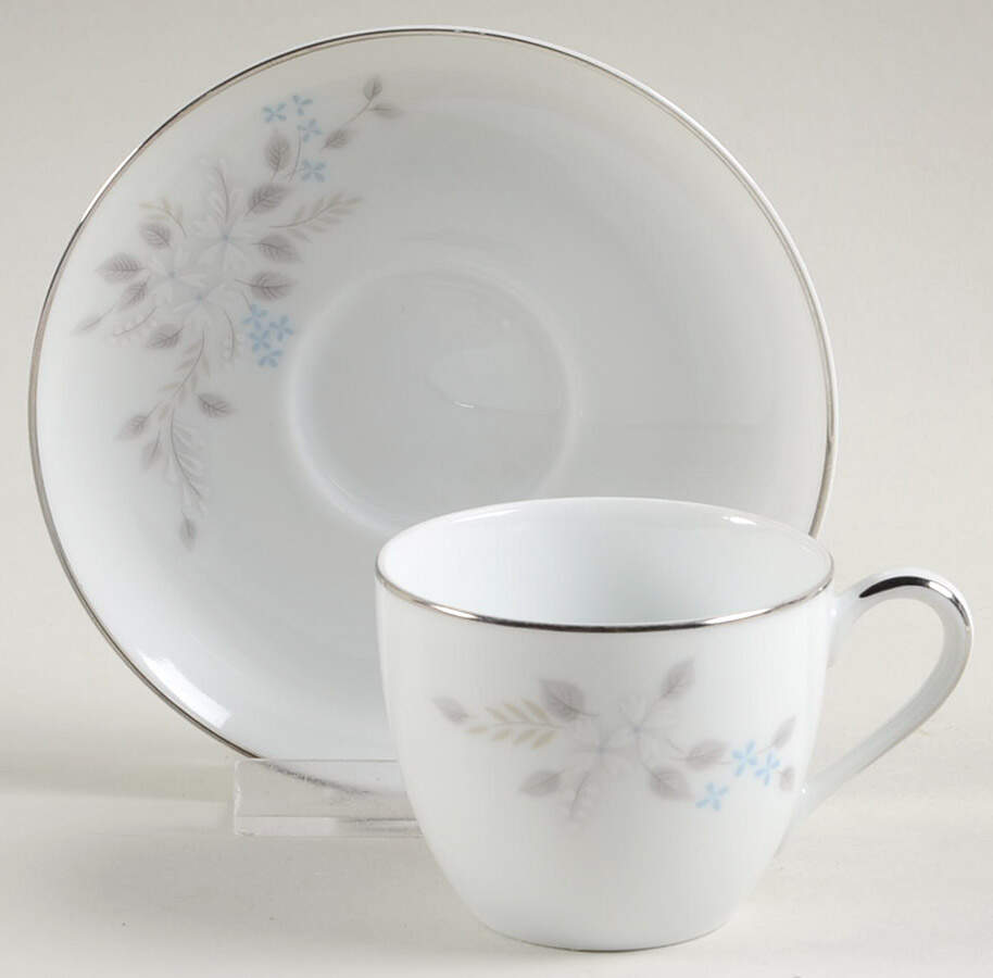 Colmar Flat Demitasse Cup & Saucer Set by Noritake-1