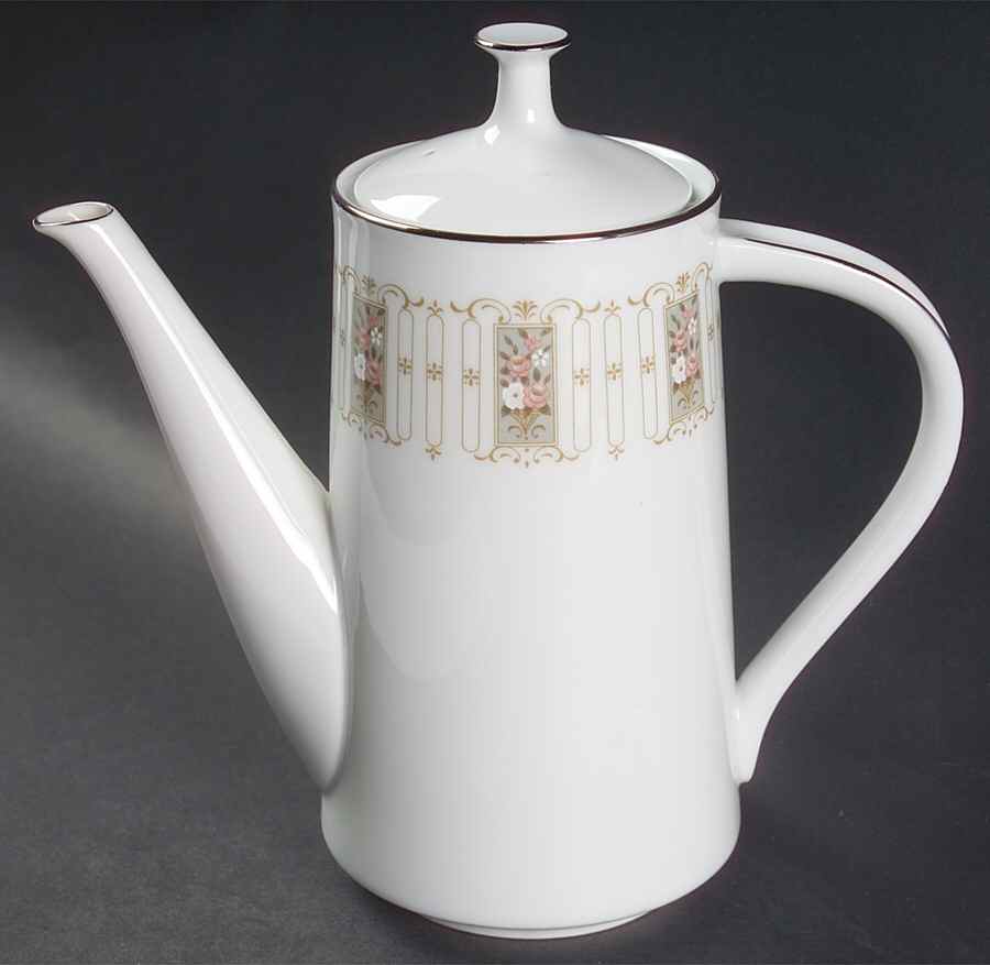 Colonial Small Coffee Pot & Lid by Noritake-1