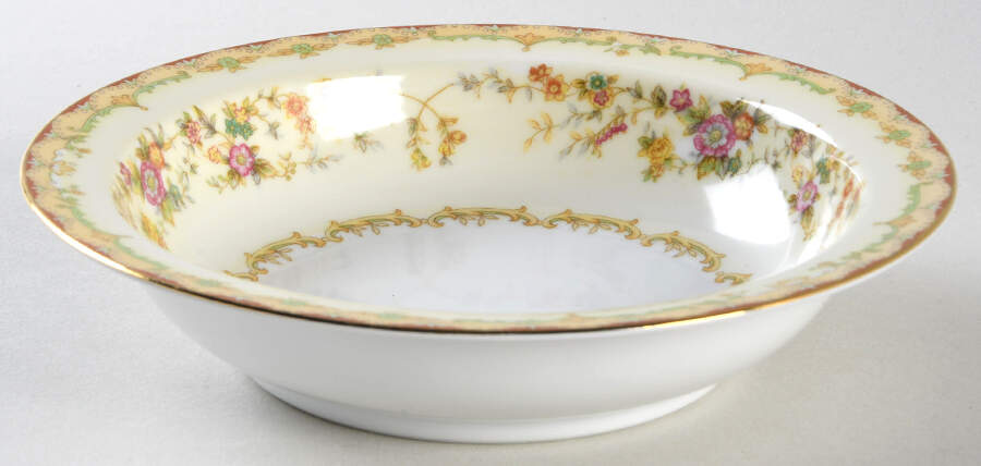 Columbine (3803) Rim Cereal Bowl by Noritake-1