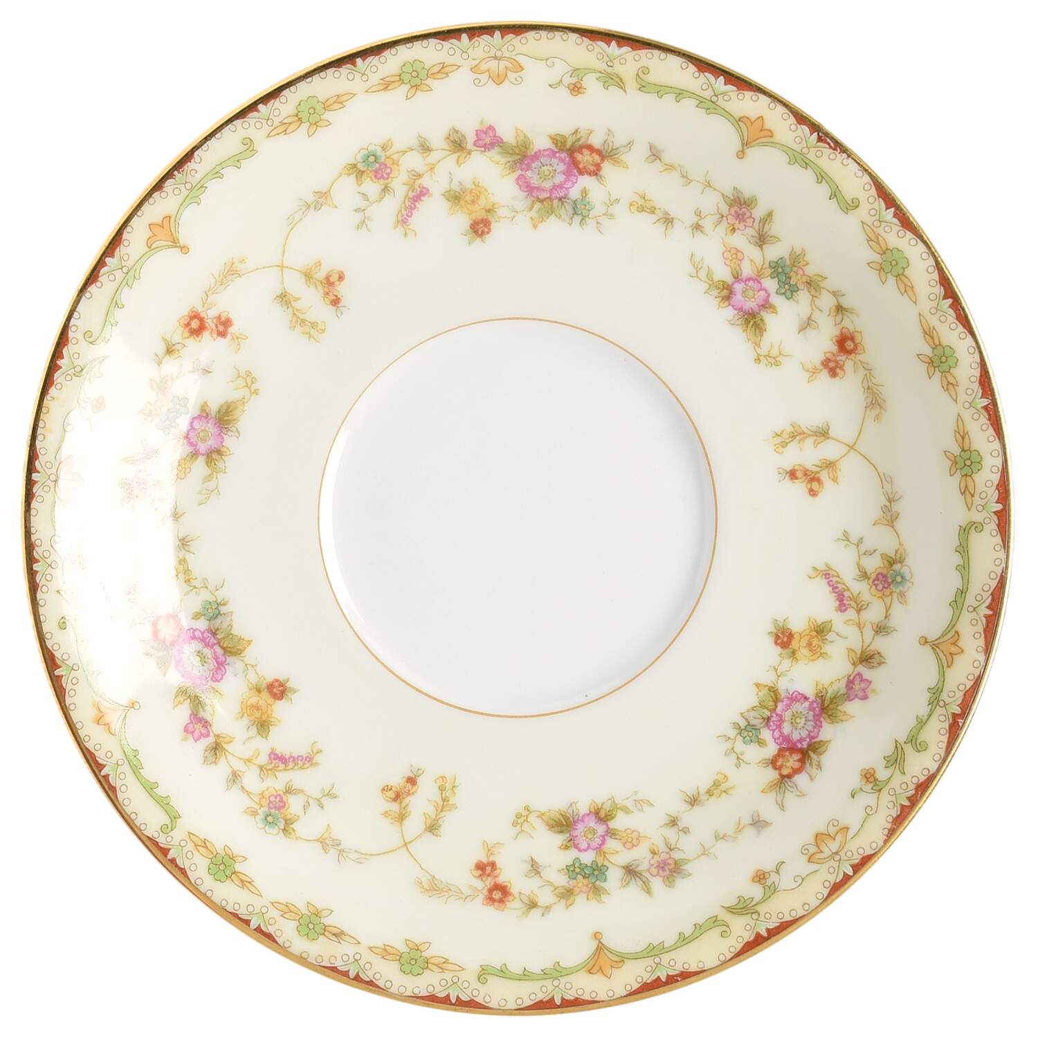 Columbine (3803) Saucer by Noritake-1