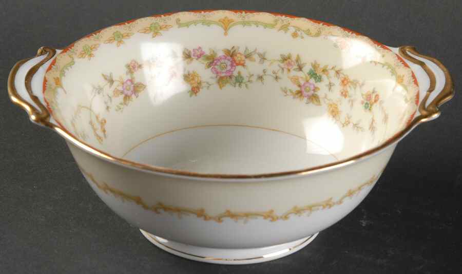 Columbine (3803) Lugged Cereal Bowl by Noritake-1