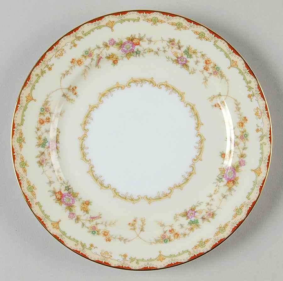 Columbine (3803) Bread & Butter Plate by Noritake-1