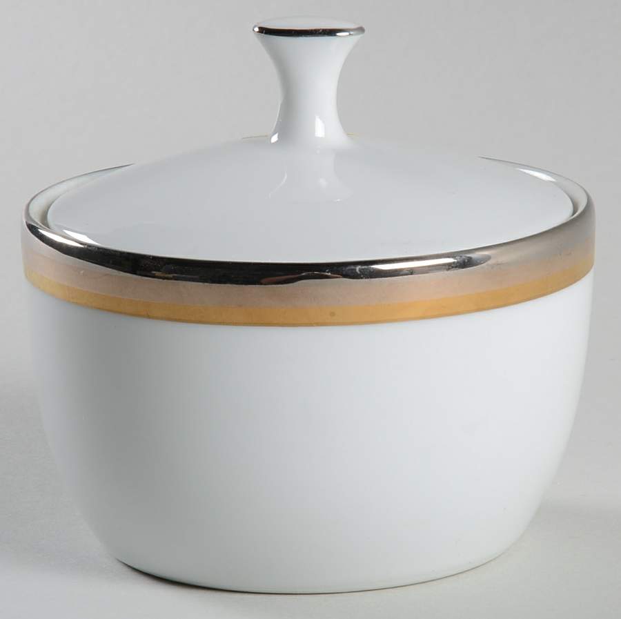 Compton Sugar Bowl & Lid by Noritake-1