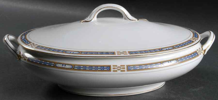 The Commodore Oval Covered Vegetable by Noritake-1
