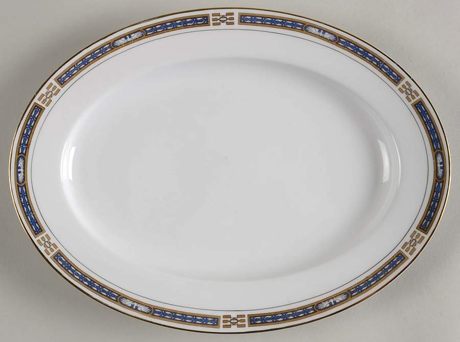 The Commodore 11" Oval Serving Platter by Noritake-1