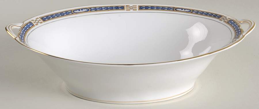 The Commodore 10" Oval Vegetable Bowl by Noritake-1