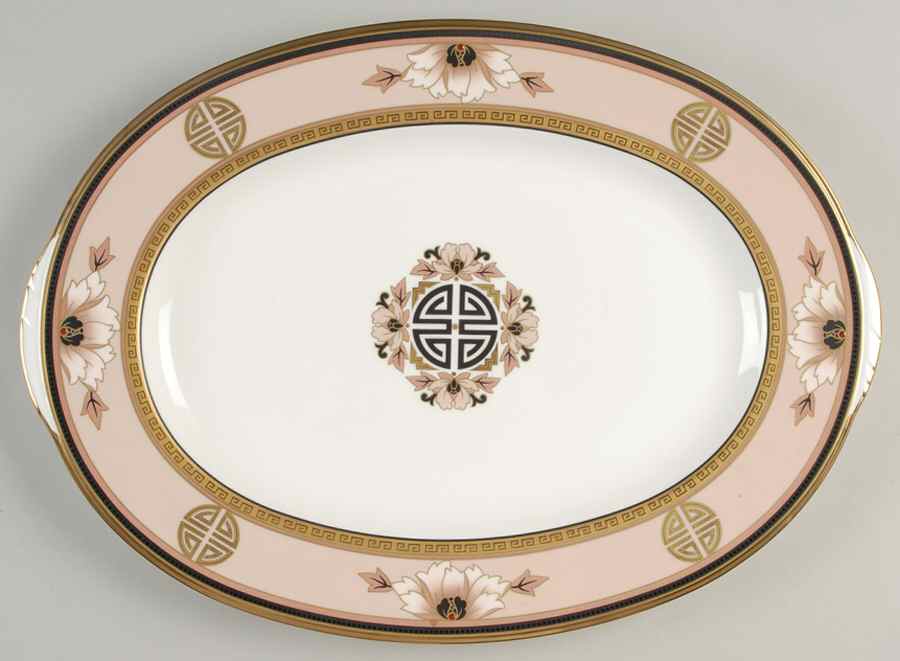 Commemoration 14" Oval Serving Platter by Noritake-1