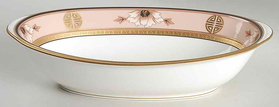 Commemoration 10" Oval Vegetable Bowl by Noritake-1