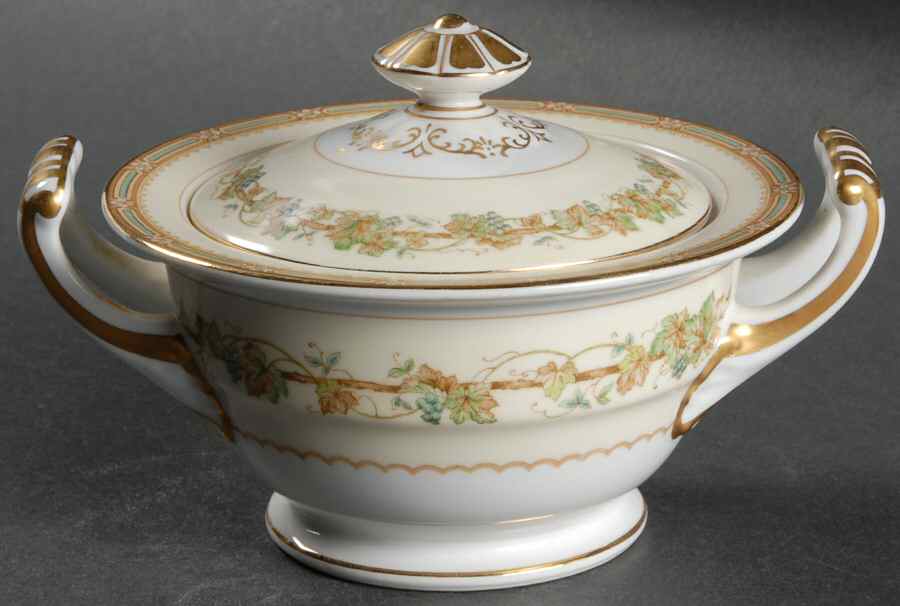 Concord Sugar Bowl & Lid by Noritake-1