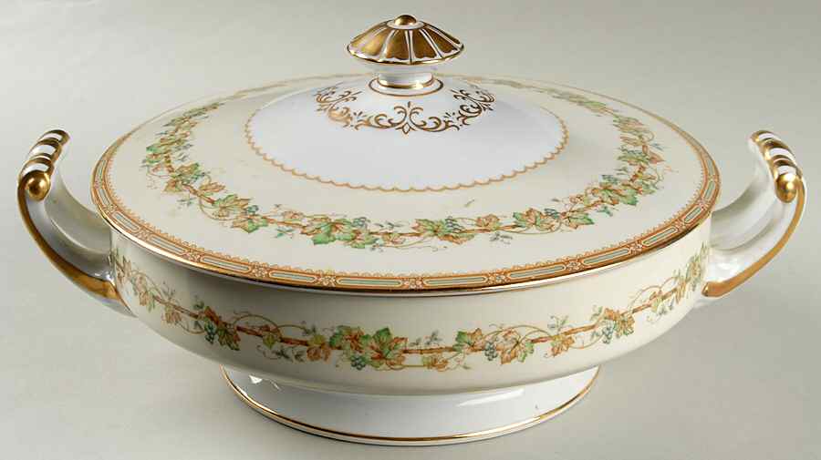Concord Round Covered Vegetable by Noritake-1