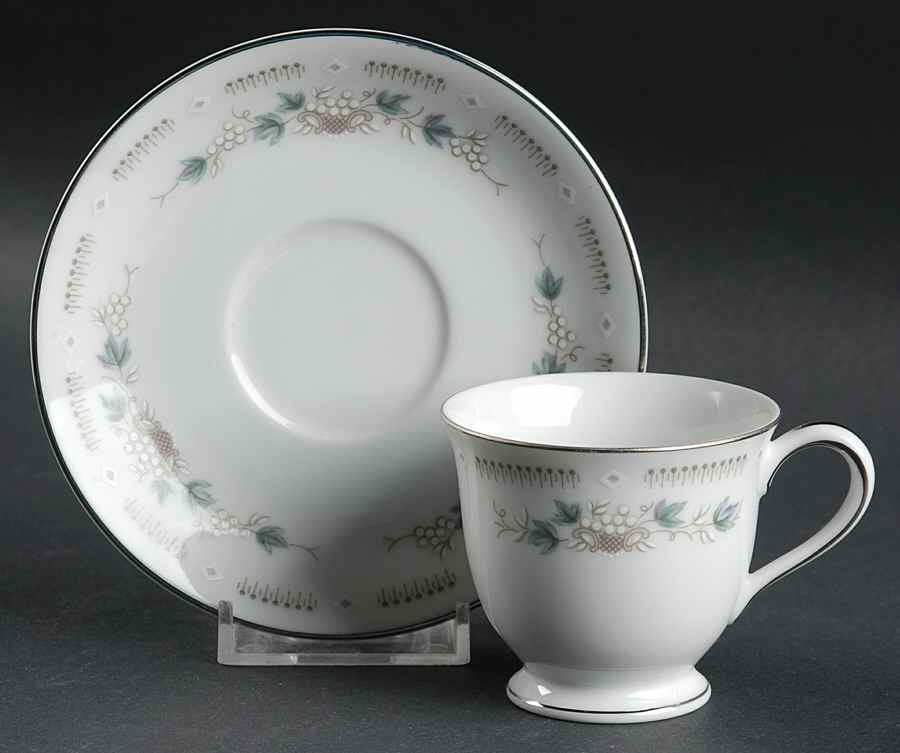 Concetta Footed Demitasse Cup & Saucer Set by Noritake-1