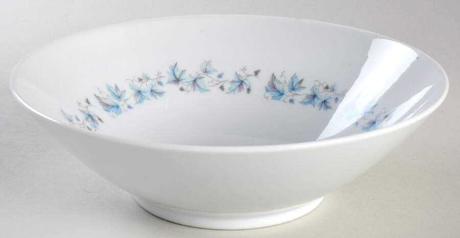 Concord (Platinum Trim) 8" Round Vegetable Bowl by Noritake-1