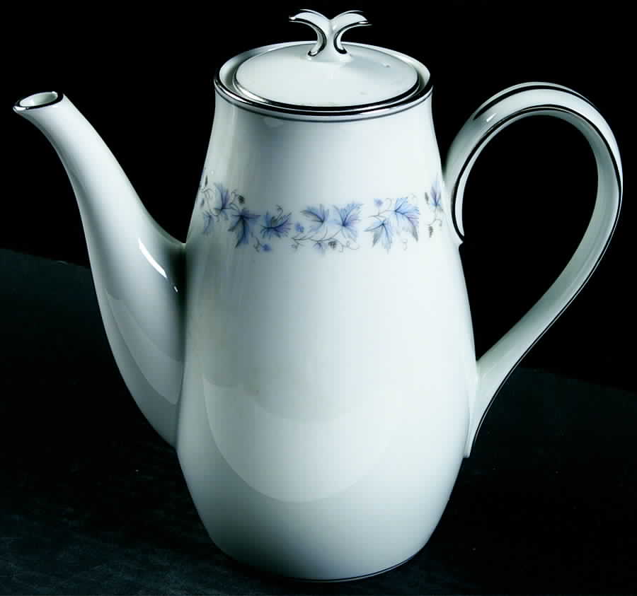Concord (Platinum Trim) Coffee Pot & Lid by Noritake-1