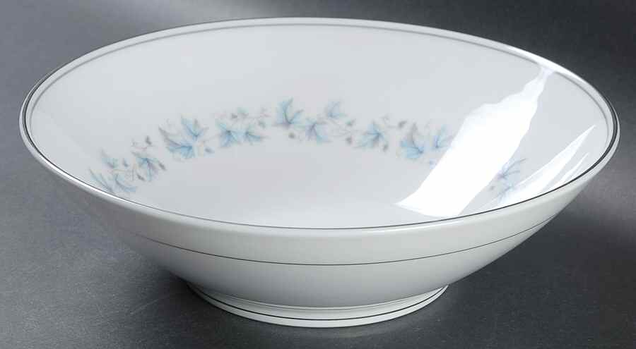 Concord (Platinum Trim) 8" Round Vegetable Bowl by Noritake-1