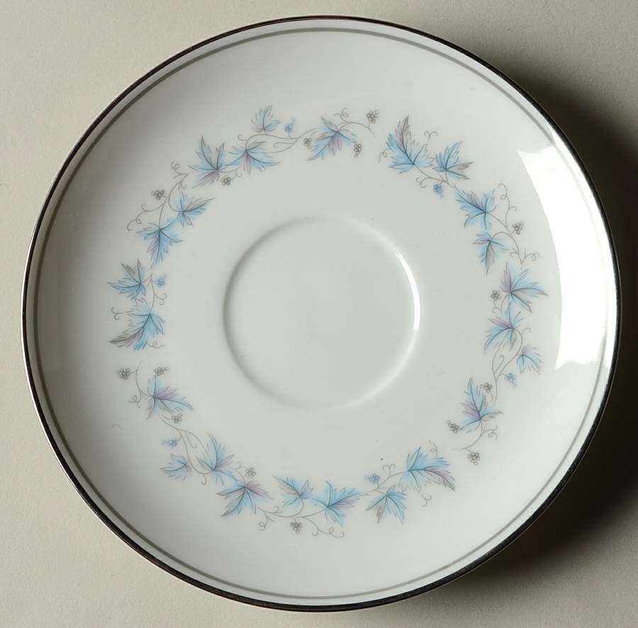 Concord (Platinum Trim) Saucer for Footed Cup by Noritake-1